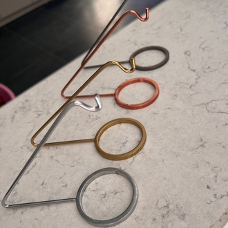 10 adet Loop Gözlük Sunum Standı 