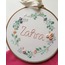 Full Wreath Embroidey Hoop Art 