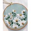 Daisy Embroidery Hoop Art