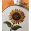 Sunflower Embroidery Hoop Art 