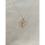 Gold lila kolye