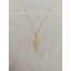 Gold renk Yılan Kolyesi