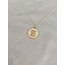 Beyaz gold Kolye