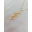 Gold renk Yılan Kolyesi