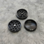 Siyah 40MM GRINDER 3 Kat Tutun Baharat Öğütücü Parçalayıcı Paslanmaz Mıknatıslı Gırgır