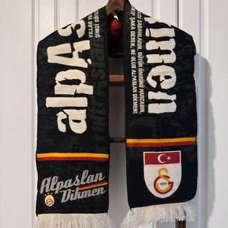 Galatasaray Alparslan Dikmen Hatıra Atkı 