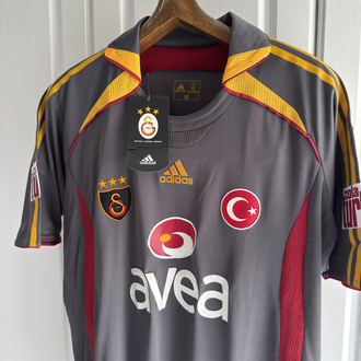 Galatasaray 2006-2007 Etiketli Maç Forması 