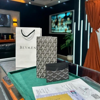 Goyard 2'Li Cüzdan Seti