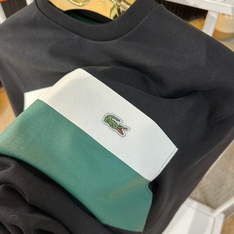 Lacoste Erkek Siyah Sweatshırt
