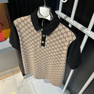 Gucci Siyah Polo Yaka Tişört