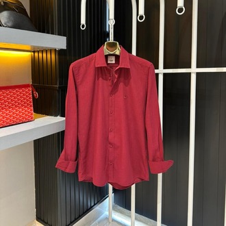Beymen Club Erkek Vişne Keten Gömlek