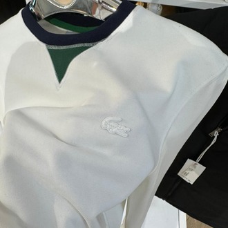 Lacoste Erkek Beyaz Sweatshırt