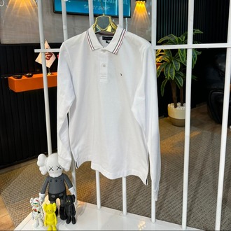 Tommy Hilfiger Fit Polo Yaka Uzun Kollu Sweatshirt