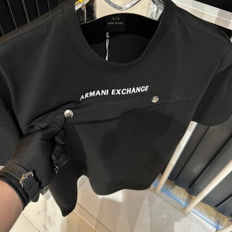 Armani Exchange Siyah Tişört