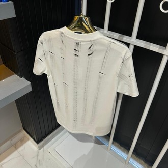 Givency Beyaz Baskılı Tişört