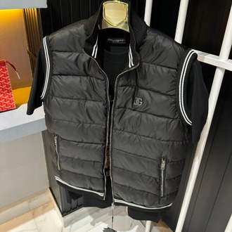 Dolce Gabbana Siyah Şişme Yelek