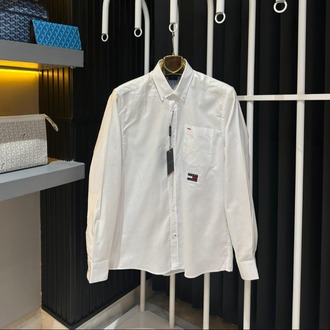 Tommy Hilfiger Beyaz Uzun Kol Gömlek