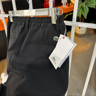 Lacoste İp Detaylı Siyah İthal Jogger