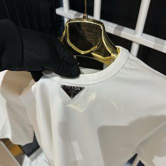 Prada Beyaz Tişört