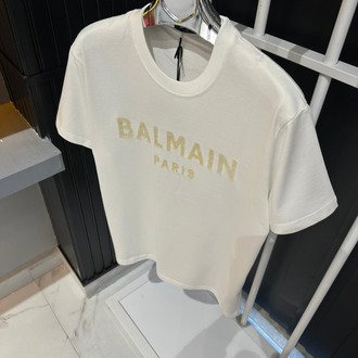 BALMAİN Beyaz Tişört