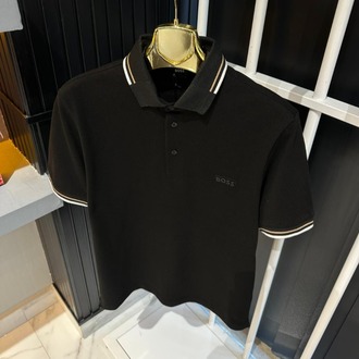 Boss Siyah Polo Yaka Tişört