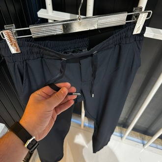 Armani Exchange Lacivert Eşofman Altı