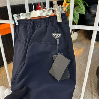 Prada İp Detaylı Siyah İthal Jogger