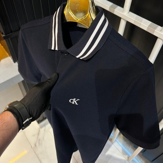 Calvin Klein Lacivert Polo Yaka Tişört