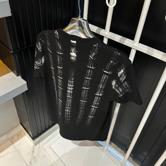 Givency Siyah Baskılı Tişört