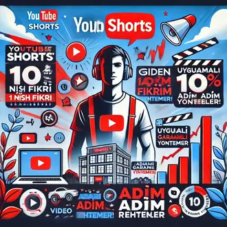 YouTube Shorts'ta Başarıya Giden 10 Global Niş Fikri ve Uygulamalı Adım Adım Rehber!