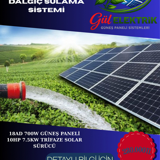 TARIM SULAMA 5KW SİSTEM