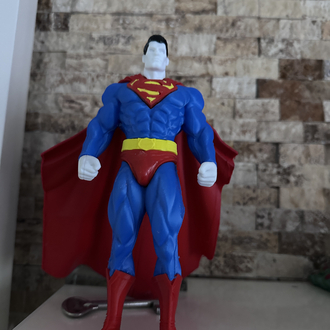Süpermen 3D Figür süper Kahraman