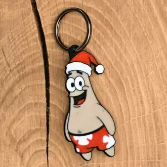 Noel Yıldızı Patrick - süs ve anahtarlık