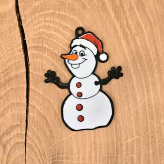 Noel Kardan Adamı mürettebat süsleri - Olaf'ın tarzı