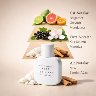 Musc Équilibre Narenciye/Çiçeksi Unisex Parfüm 50 ml
