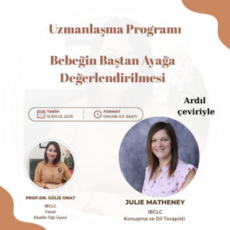 @lalactation Julie ile bebeğin baştan aşağı değerlendirilmesi