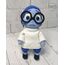 Amigurumi ters yüz üzgün