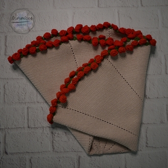 GÜL DESENLİ BUKET BATTANİYE