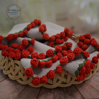 GÜL DESENLİ BUKET BATTANİYE