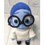 Amigurumi ters yüz üzgün