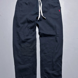 Polo Ralph Lauren Siyah Renk Kırmızı Nakış Detaylı Baggy Jogger