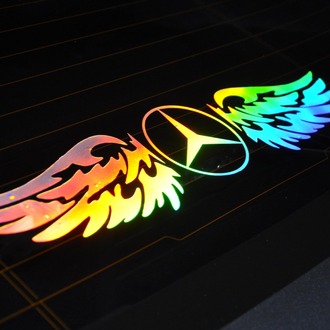 MERCEDES-BENZ HOLOGRAM KANAT LOGO