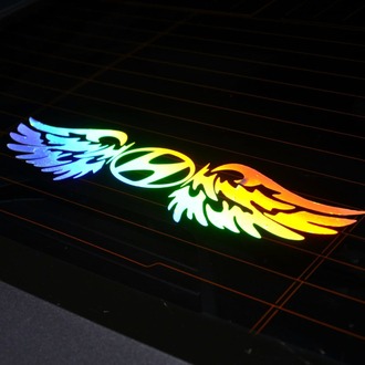 HYUNDAI HOLOGRAM KANAT LOGO