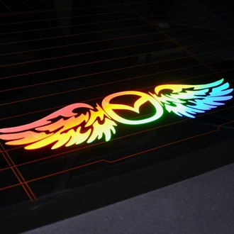 MAZDA HOLOGRAM KANAT LOGO