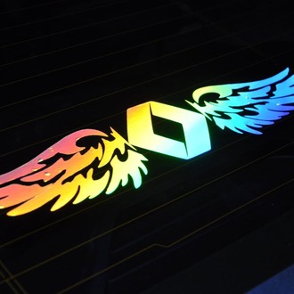 RENAULT HOLOGRAM KANAT LOGO