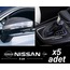NİSSAN Metal Sticker Kabartmalı (5 Adet)