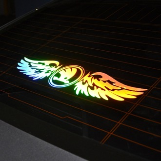 SKODA HOLOGRAM KANAT LOGO
