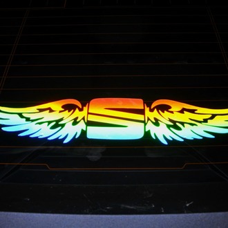 SEAT HOLOGRAM KANAT LOGO