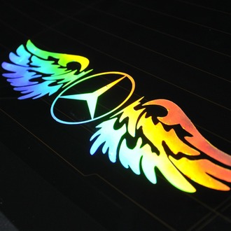 MERCEDES-BENZ HOLOGRAM KANAT LOGO