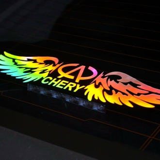 CHERY HOLOGRAM KANAT LOGO